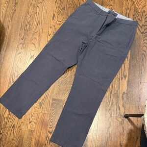 Banana Republic Charcoal Gray Chino Pants